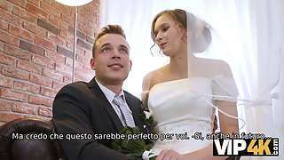 Vip4k. prosperous fellow pays well to screw hot young babe on her wedding day