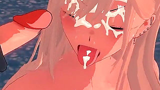 Marin Kitagawa Three Studs at a Beach Hideaway to Get a Sticky Bukkake