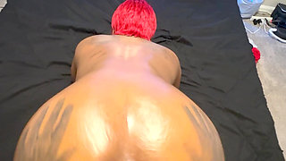 Big booty MILF creamy back shots from BBC