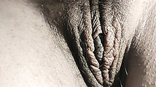 Young Indian Girl Alone in Bedroom Showing Tight Pussy