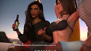 Domino beach 13, adult visual novel, domino beach