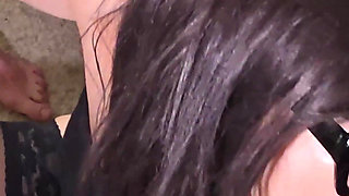 New Bisexual Threesome. MMF. Wife Invites Bisexual Slave for Her Husband. Full Scene. Ep 31311