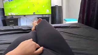 Emelyn Hot Latina Amateur Public Masturbation in Toilet During Colombia Game Fingering to Real Orgasm