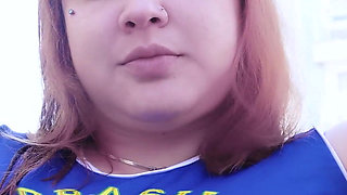 Smoking Fetish - Chubby Smokes on Your Face and Shows Her