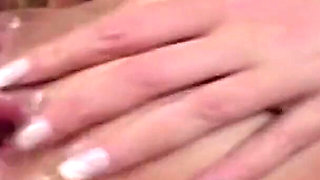 Filthy Blonde Domina Milks Patient's Cock Hard