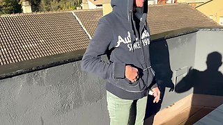 We Cum so Fast in the Morning - Double Orgasm and Creampie From