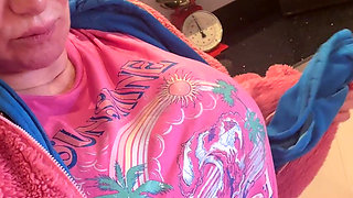 Sweaty Creamy Hairy Pussy Straight Back From the Gym Sniff My Holes