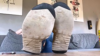Hawt Blonde Enjoy foot Fetish