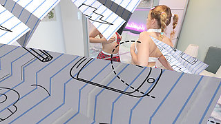 Naughty Schoolgirl Ep. 1 - Cute Pigtail Girl Creampie