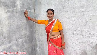 Desi village beautiful Bhabhi first time by Brother-in-law outdoor sex enjoy in Hindi