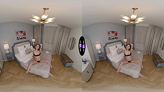 Lingerie Strip Tease Roxy's Kinky Cleaning Day Fun - TmwVRnet