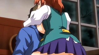 Maid gets pounded during cleanup demosaic hentai