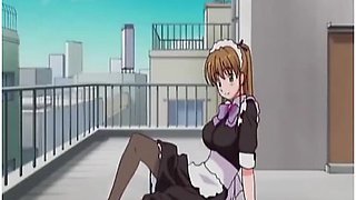 Anime Maid Masturbates To Thoughts Of Her Boss