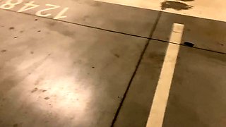 Big-Titted German Blonde Rides Me in My Car for Cash