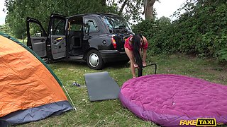 Blonde Intense Desire with Luci Reign in Tent Heat
