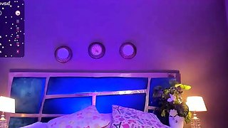 AMATEUR BIGTIT BLONDE TEEN MASTURBATES IN STALKINGS