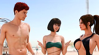 Asuka Ayanami gets intimate with her boss in season two by Misskitty2k