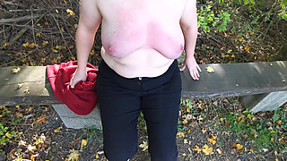 Barefeet Titslapping and Hard Vagina Spanking