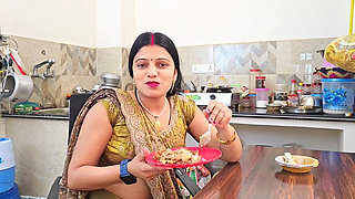 MY Hot Bhabhi caught Me when im Masturbating fully nacked in my room