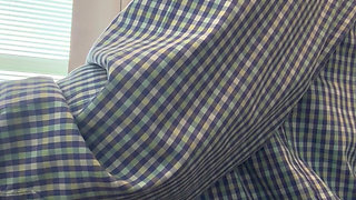 Professor Gets Caught Masturbating Big Cock by Student