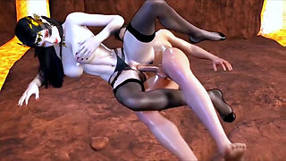 The Fantasy Girl: Goddess of Curves in 3D- 3D Animation Hentai