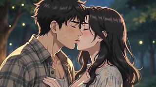 Stepmom and Stepson Too Close to Resist in Tent – Forbidden Hentai Night