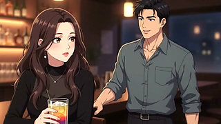 Truth and dare game in bar went too hot and intimate