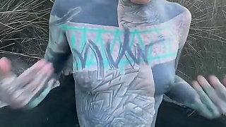 Alt Tattoo Couple Perverse Adventures Outdoors on Road Trip