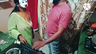 My Stepdaughter's Husband Enchanted by My Big Natural Tits - Tamil Hot Aunty Sex