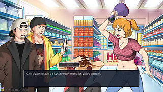 MILFs Plaza Part 19 - My Roommate Masturbates with a Cucumber in the Kitchen - by Eroticgamesnc