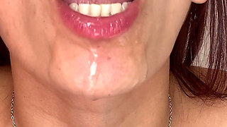 Mouth, Tongue, Saliva and Lots of Dirty Talk Make You Cum