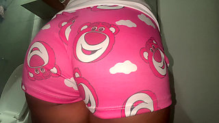 I stick my dildo all the way in and moan like a whore