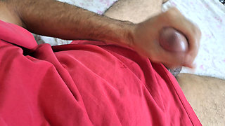 I couldn't stop thinking about fucking a tight ass, so I had to jerk off to empty my sack!
