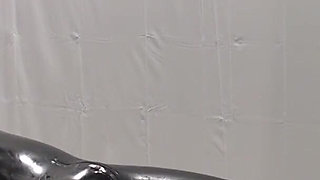 Mrs. Dominatrix and her experiments on a slave. 2 angle