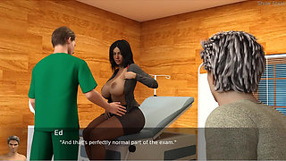 Project Hotwife - Merry's Doctor Visit and Male Doctor Holding Her Big Breast