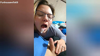 Swallowing Load of Cum