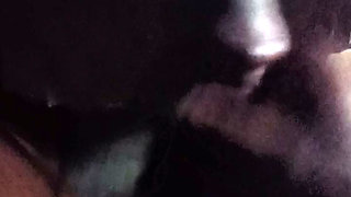 Masturbating in tent at night