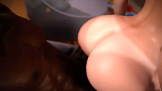 BBC Slams Tight Ass Raw Non-stop Intense Massive Semen Load