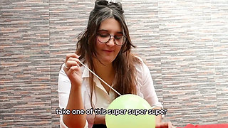 Mad Scientific Make Pop Experiments with Balloons - Bunny Looner