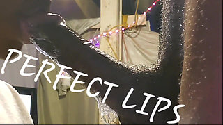 Perfect Lips Made Him Bust a Hard Nut! From Her Sloppily Deepthroating His Dick