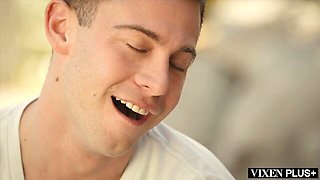 Provocative Seth Gamble and Naomi Woods at step fantasy porn