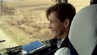 This French Babe Got Anal Fucked in Bus