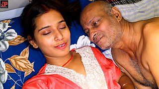 Indian Desi Step Father enjoyijng with Stepdaughter making Sex love