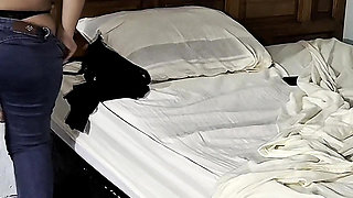 Stepmom and Son Almost Caught Us My Dad