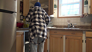 I Fuck My Cleaning Maid 4 Times Per Day In The Kitchen