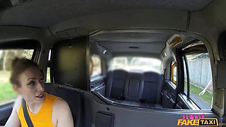 Pussy juices are flowing in this sapphic xxx in a cab video - lady faux taxi