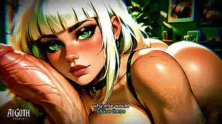 White Hair Goth Bitch "ruin Me" - Extreme Confession (4k Ai)