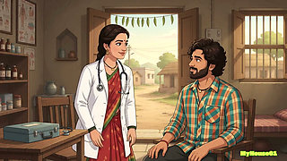 Dr Srivalli Bhabi Comes house of Pushpa Bhai and Outdoor sex cartoon India
