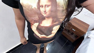 Stepbrother Saw His Elder Stepsister Using the Toilet and Demanded Sex