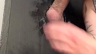 Gloryhole Double Cumshot in Mouth